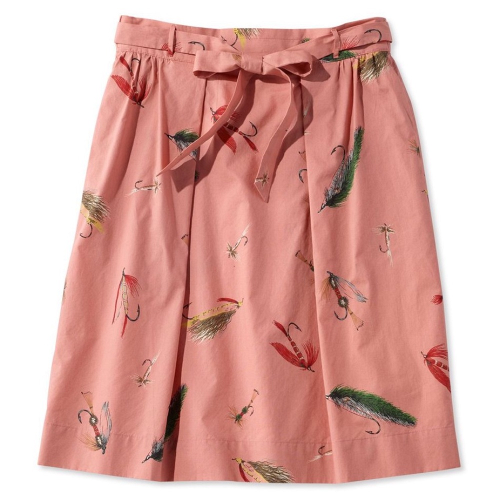 LL Bean‎ Poplin Skirt